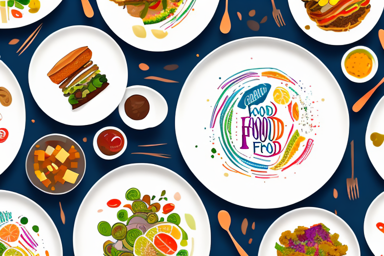 A plate of food with a variety of healthy