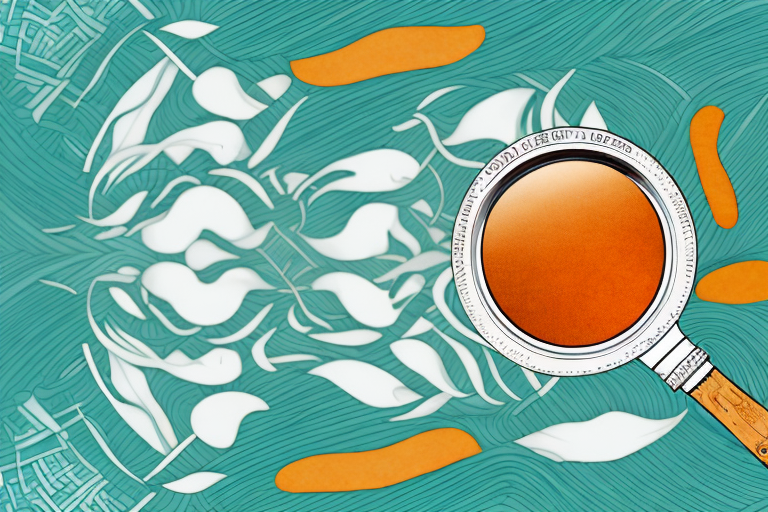 Ginger: Supplements Explained A ginger root with a magnifying glass
